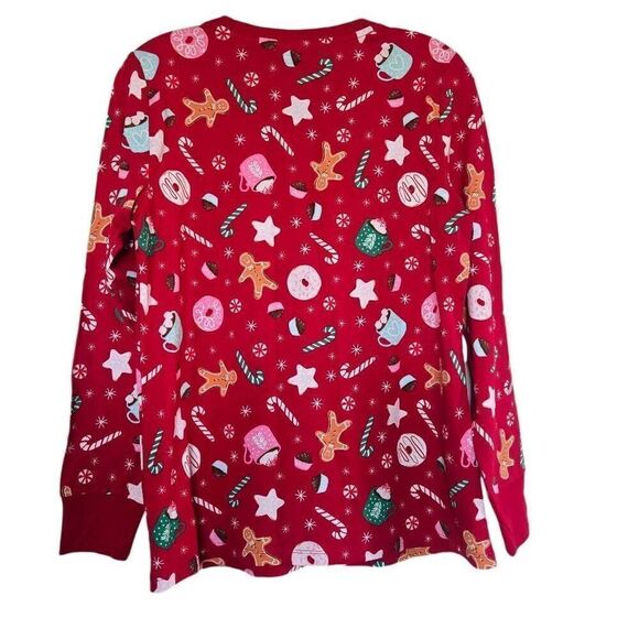 Family PJs Christmas Top & Pants 2-Pc Pajama Set Size Small - Picture 6 of 11